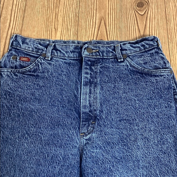 Vintage Lee Jeans 10/12 Acid Wash - Picture 5 of 8